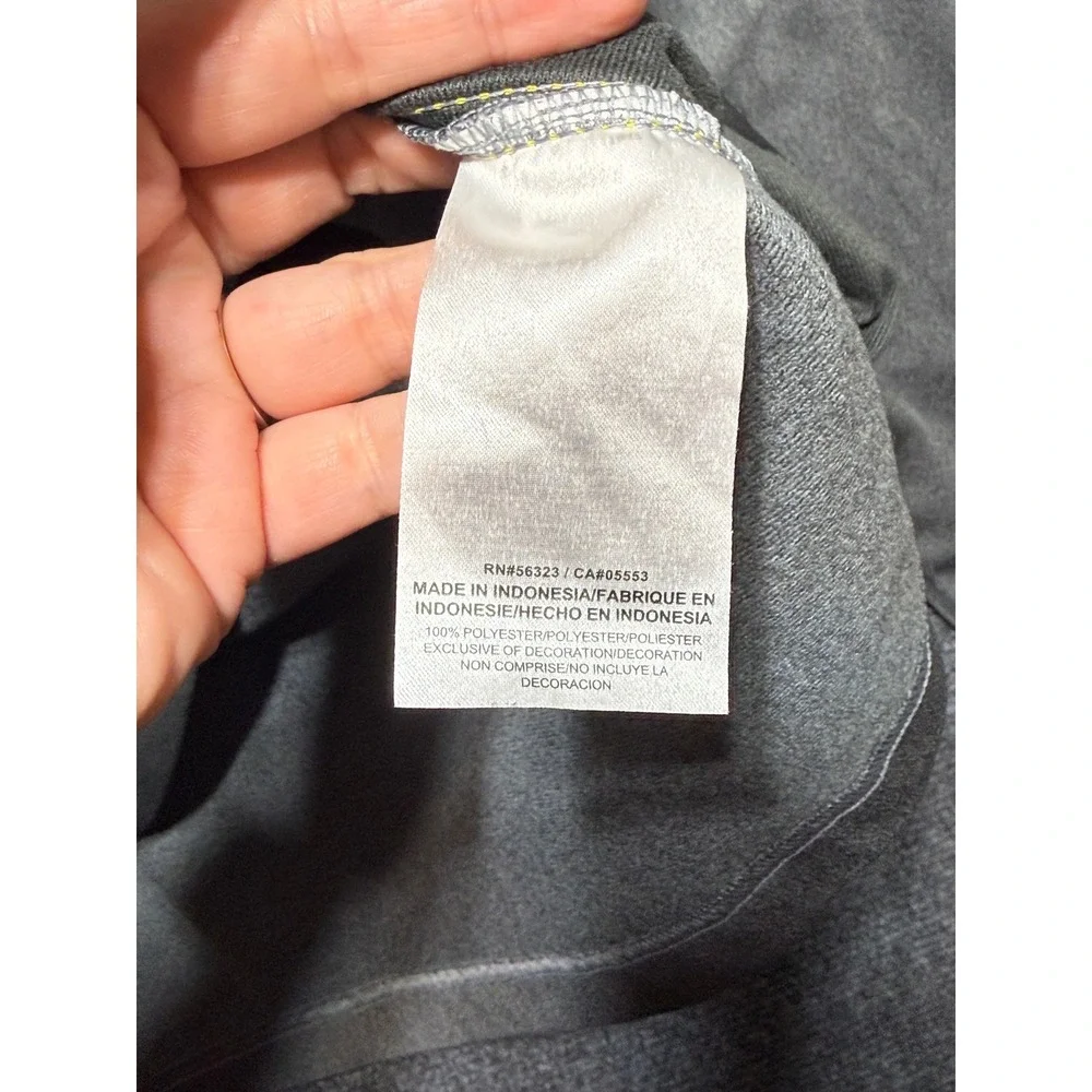 Jordan Michigan‎ Wolverines Quarter Zip Men 4XL Gray Excellent Dri-Fit Pullover